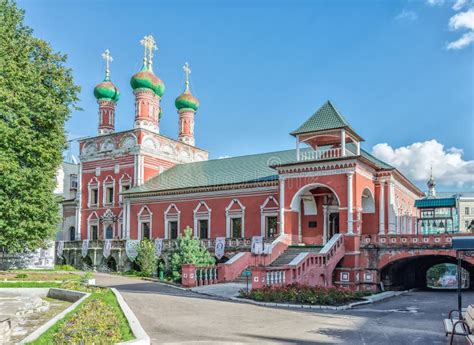 Vysokopetrovsky Monastery In Moscow Stock Photo - Image of capital ...