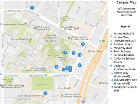 Usc Surrounding Area