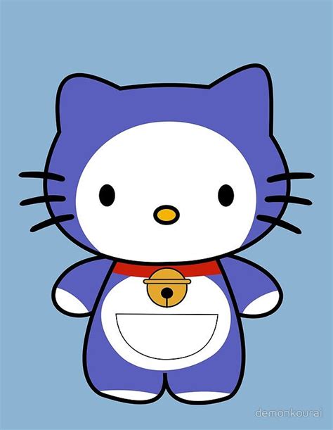 Hello Doraemon By Demonkourai Hello Kitty Images Hello Kitty