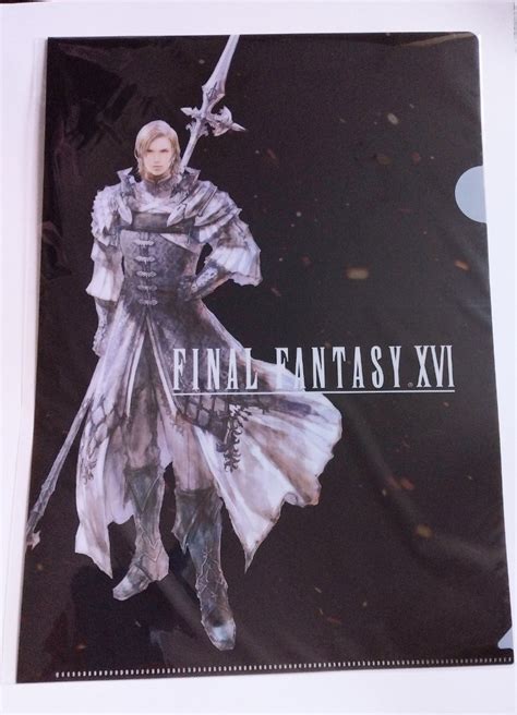 スクエニカフェ Final Fantasy Xvi クリアファイル ディオン＆バハムート ファイナルファンタジーxvi Ff16クリア