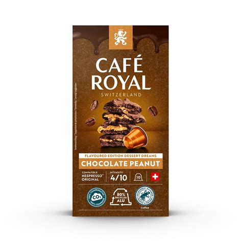 Caf Royal Fe Chocolate Peanut Kapseln Alu Pack