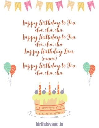 Happy Birthday Song (Lyrics).pdf