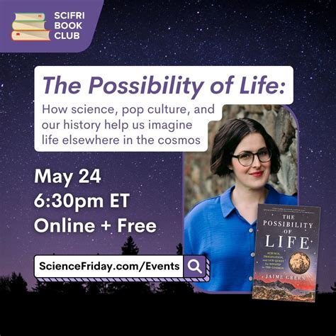 Read The Possibility Of Life With The Scifri Book Club