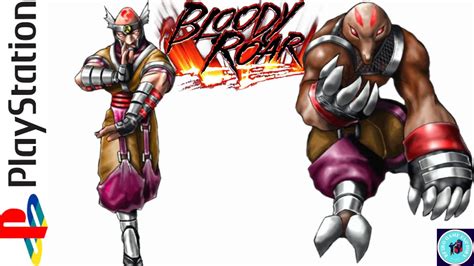 Bloody Roar 1997 PS1 14 HD BAKURYU MOLE RETRO GAMEPLAY YouTube