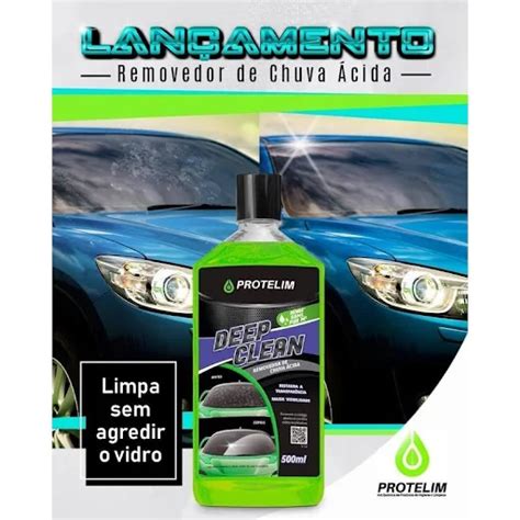 Prot Deep Clean Remove Mancha Chuva Ácida 500ML Protelim UP CARSHOP