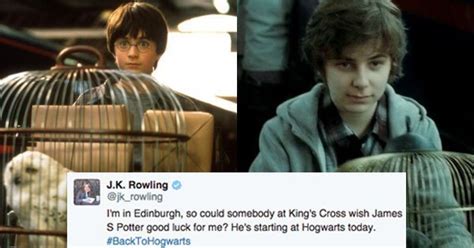 Harry Potter’s Son James Sirius Potter Is Joining Hogwarts Today Fans Flood Twitter With