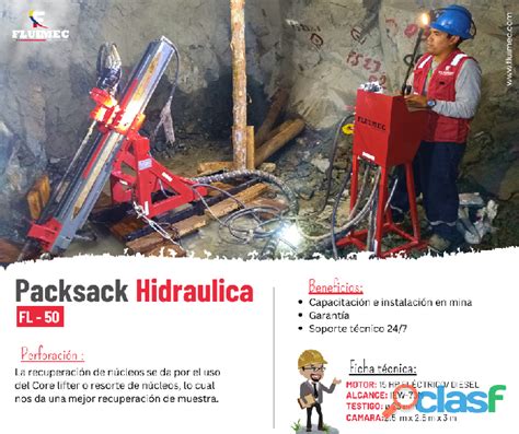 Perforadora Packsack Hidraulica Fl Equipo Diamantina En Mocoa