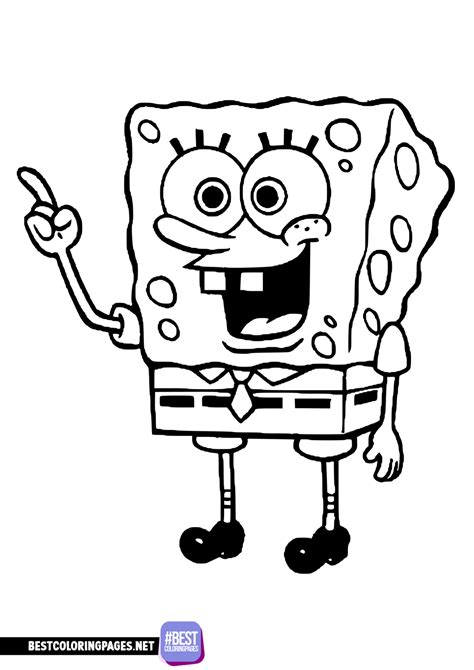 SpongeBob and Patrick Coloring Sheets - Free printable coloring pages