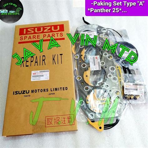 Jual Packing Paking Set Gasket Full Set Panther 2 5 2500Cc 4Ja1