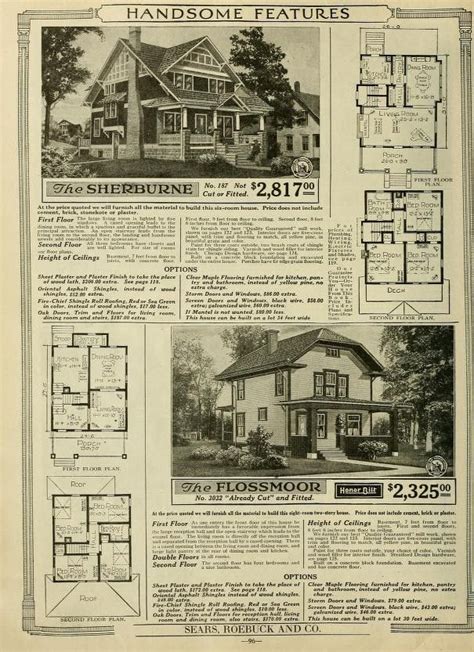 Sears Honor Bilt Modern Home 1923 The Sherburne And Flossmore