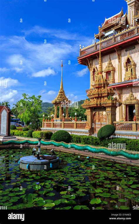 Wat Chalong Is The Most Important Temple Of Phuket Stock Photo Alamy