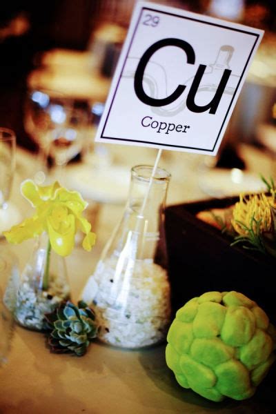 Science Themed Wedding By Amorology Science Themes Wedding Science