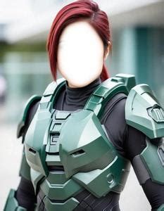 Halo Female Spartan Cosplay Face Swap Insert Your Face Id