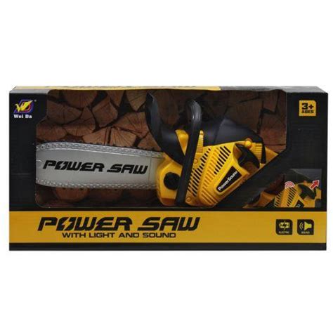 Бензопила на батарейках "Power Saw" (желтая) (ID#1984885228), цена: 654 ...