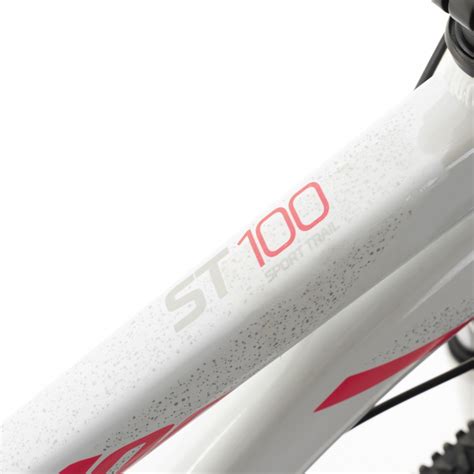 Велосипед горный 27.5 дюймов женский белый Rockrider ST100 купить в ...