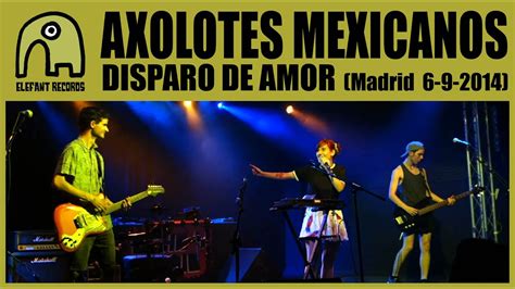 Axolotes Mexicanos Disparo De Amor [live 6 9 2014 Ocho Y Medio