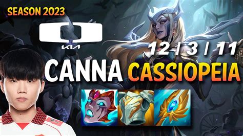 DK Canna CASSIOPEIA Vs ILLAOI Top KR Ranked YouTube