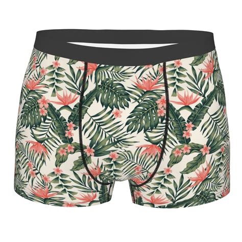 Lukts Palm Trees And Tropical Men S Underwear Covered Waistband Boxer