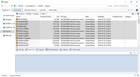 Enabling The Windows Status Bar In Solidworks Pdm