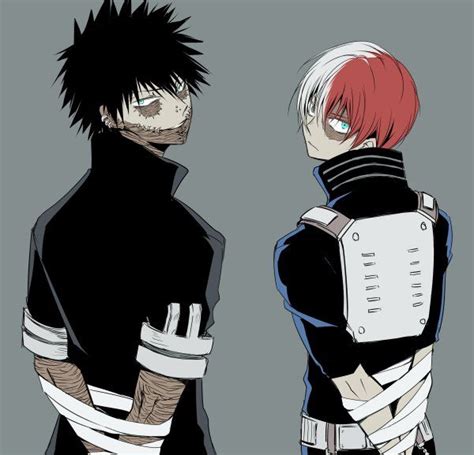 Dabi And Todoroki Shouto Boku No Hero Academia Hero My Hero Academia 2