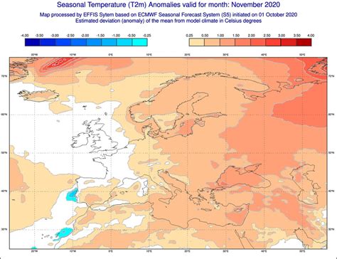 Pogoda długoterminowa na listopad 2020 Temperatura w Polsce powyżej