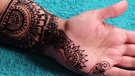 Simple Quick Mehndi Henna Full Hand Sleeve Tutorial 2020 Henna Hand Tattoo Henna Mehndi