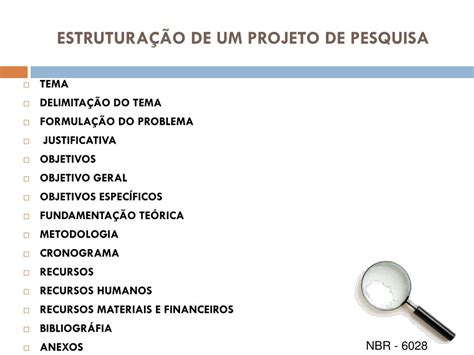 Ppt Estruturação De Um Projeto De Pesquisa Paltado Na VisÃo Das CiÊnciais Sociais E Respaldado