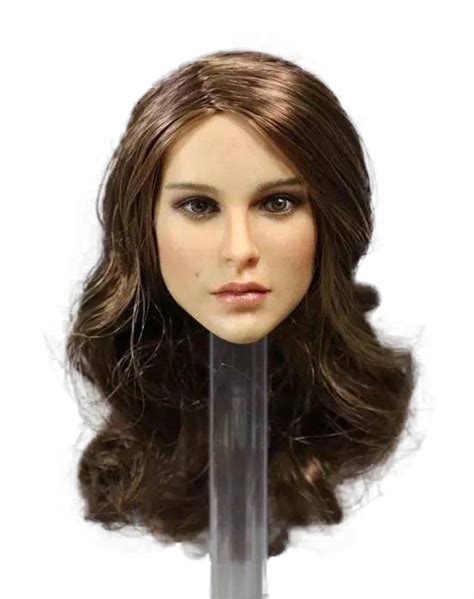 Online Store Phicen 1 6 Scale Head Sculpt With Brown Hair For 12