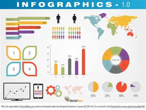 Vector set of Infographic Elements