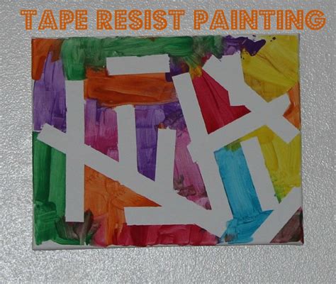 Painting Canvas Ideas With Tape Is A Cheap Canvas Worth The Savings