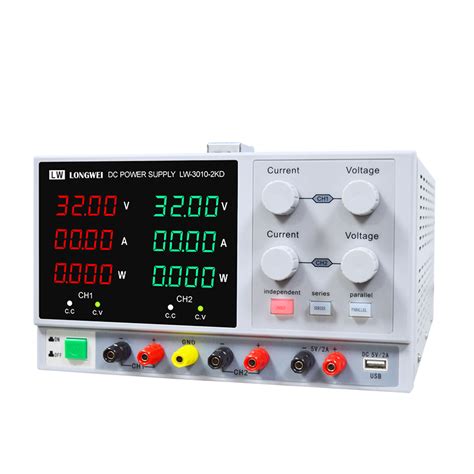 V A Dual Output Benchtop Switching Dc Power Supply Longwei