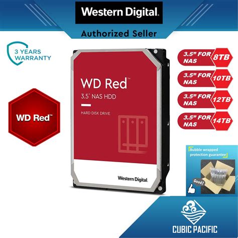 Western Digital Wd Red Red Plus Nas Hdd Sata Iii Nas Internal