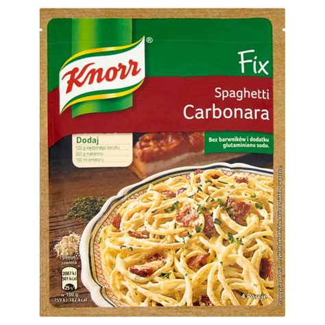 Knorr Fix Carbonara G Knorr Sklep Empik