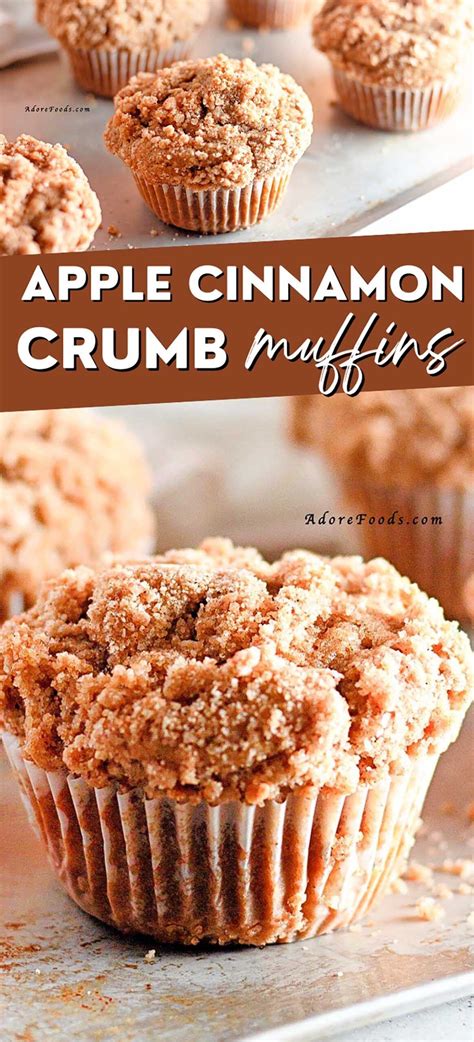 Moist Apple Cinnamon Muffins