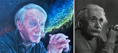 Archibald Artist Takes Einstein To The Canvas Canberra Citynews