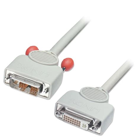 20m Premium Super Long Distance Dvi D Extension Cable From Lindy Uk