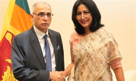 Foreign Secretary Meets Indian Counterpart Sri Lanka Mirror Right