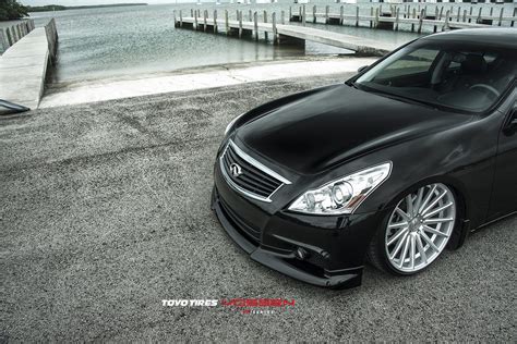 "Bagged & Beautiful" Vossen VFS-2 | Lady Driven Infiniti G37 - MyG37