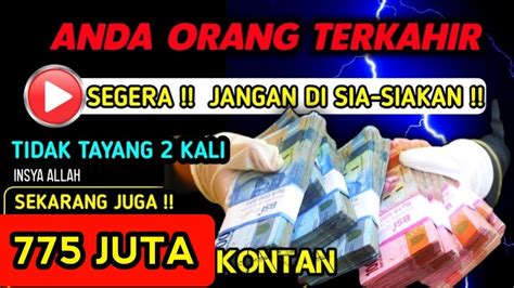 PUTAR SAMBIL TIDURAN SEKARANG JANGAN PANIK BILA TIBA TIBA TEMUKAN UANG