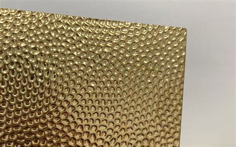 Architectural Stainless Steel Sheet Stamped Finish Small Honeycomb 1HM