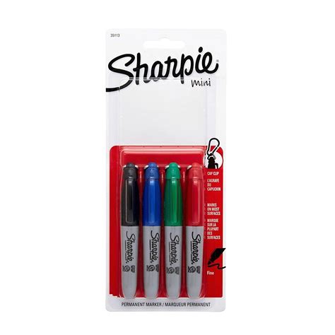 Sharpie Mini Fine Point Permanent Markers Assorted Business Colors