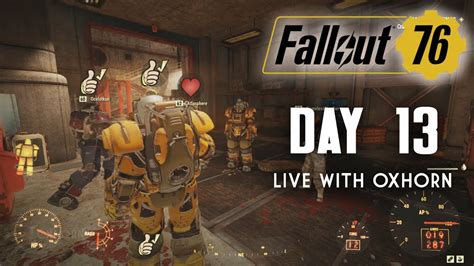 Day 13 Of Fallout 76 Part 2 Live Now With Oxhorn YouTube