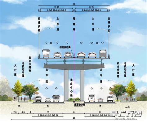 首吊完成！万家丽路快改北延线进入钢板组合梁施工阶段 民生 长沙晚报网