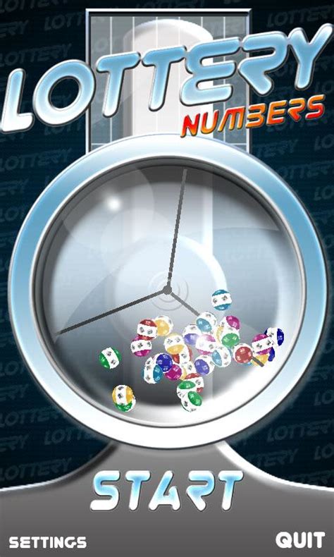 Lotto Number Generator (Android) reviews at Android Quality Index