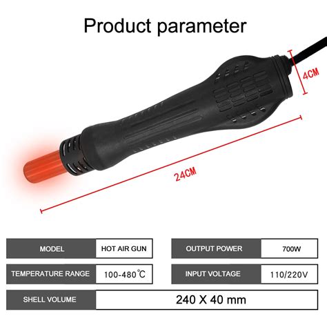 Hot Air Gun 858D 8586 2 In 1 Soldering Station 700W 110V 220V BGA Rework SMD SMT Welding Repair