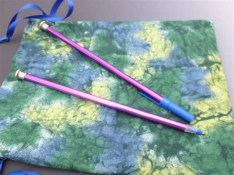 Refillable Knitting Needle Ballpoint Pen Etsy