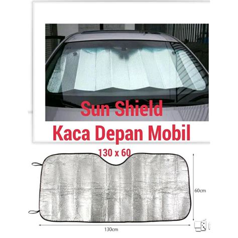 Jual Sun Shield Sunshield Pelindung Panas Dashboard Tirai Kaca Depan