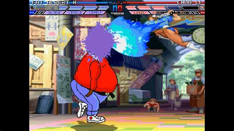 Mugen Request Match 83 Fat Albert X Vs Chun Li Sf3 Big Bold Move