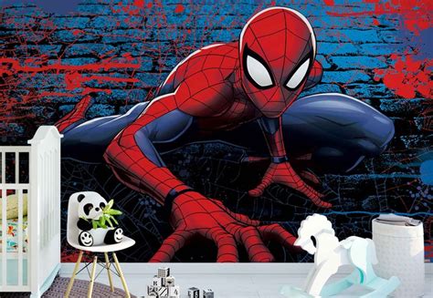 Marvel Spiderman Wall Paper Mural Buy At Ukposters