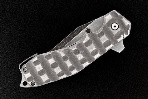 Jon Graham Custom Razel Flipper Prototype Ebosshoss Knives